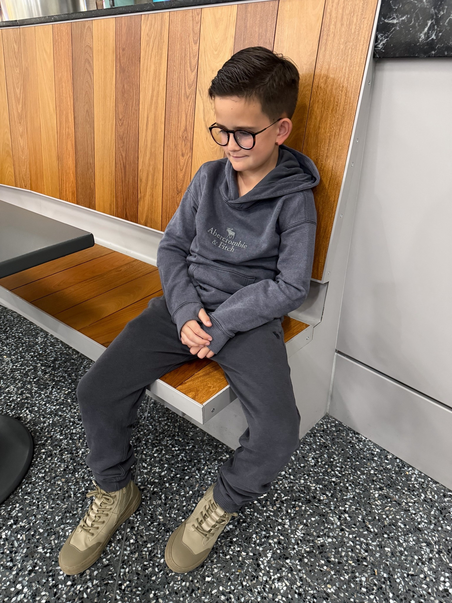 Boys travel look with winter boots and sweats

#LTKTravel #LTKSaleAlert #LTKKids