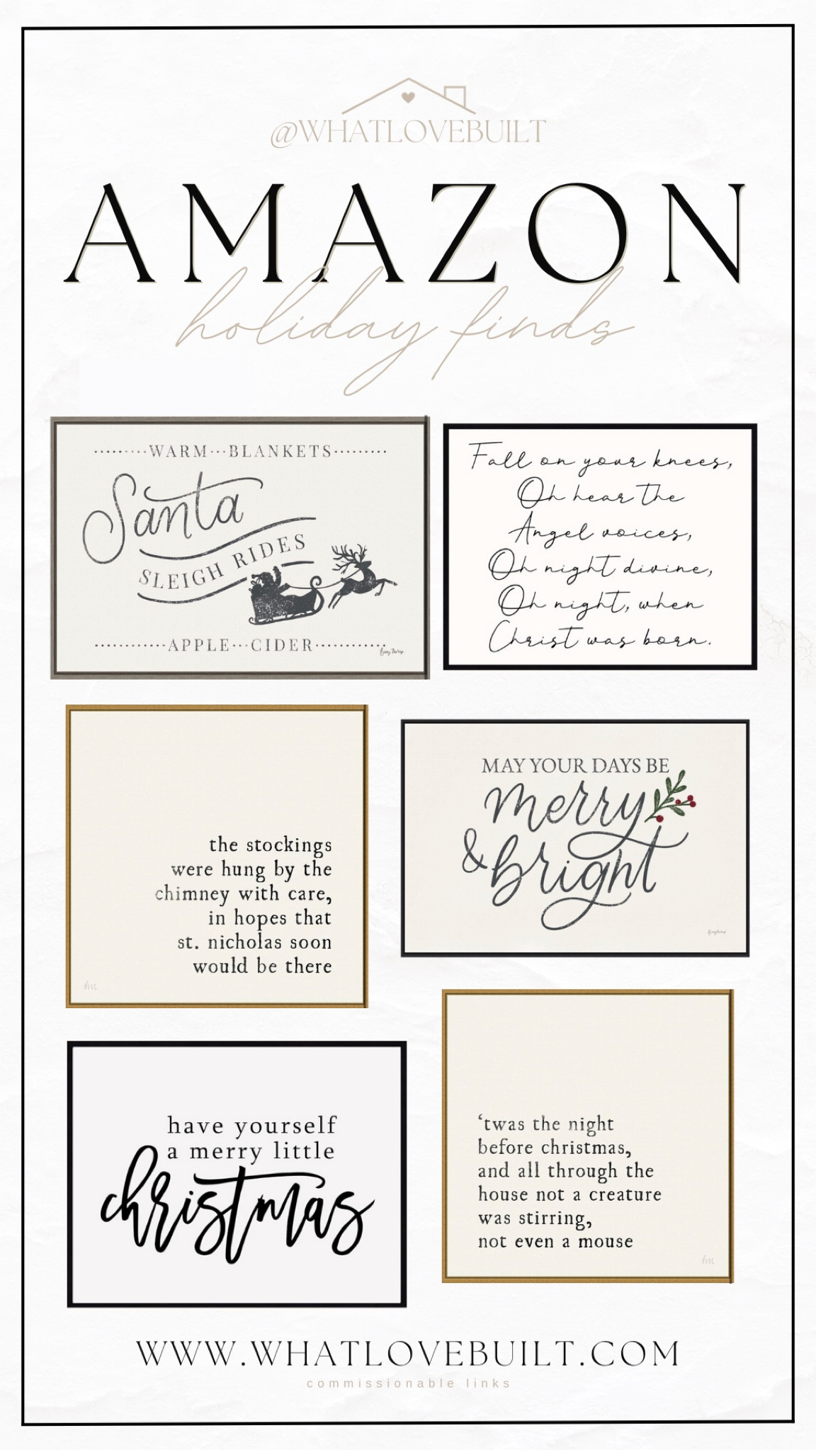 Amazon Holiday Signs 

#amazon #christmas #holiday #holidaydecor #santa #woodensign #christmassign

#LTKHoliday #LTKSeasonal #LTKhome