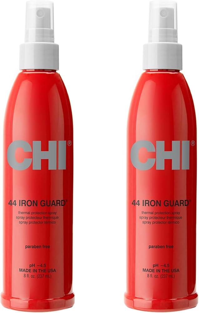 CHI 44 Iron Guard Thermal Protection Spray, Gray, 8 Oz, 2 Pack | Amazon (US)