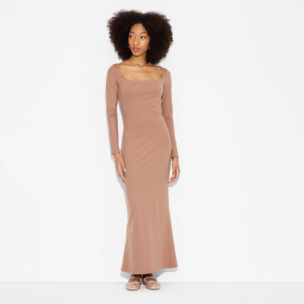 Women's Long Sleeve ButterBliss Maxi Bodycon Dress - Wild Fable™ | Target