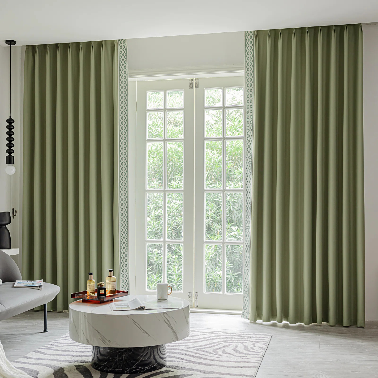 Jayde Cotton Blend Room Darkening Curtain Panel Pair | Wayfair North America