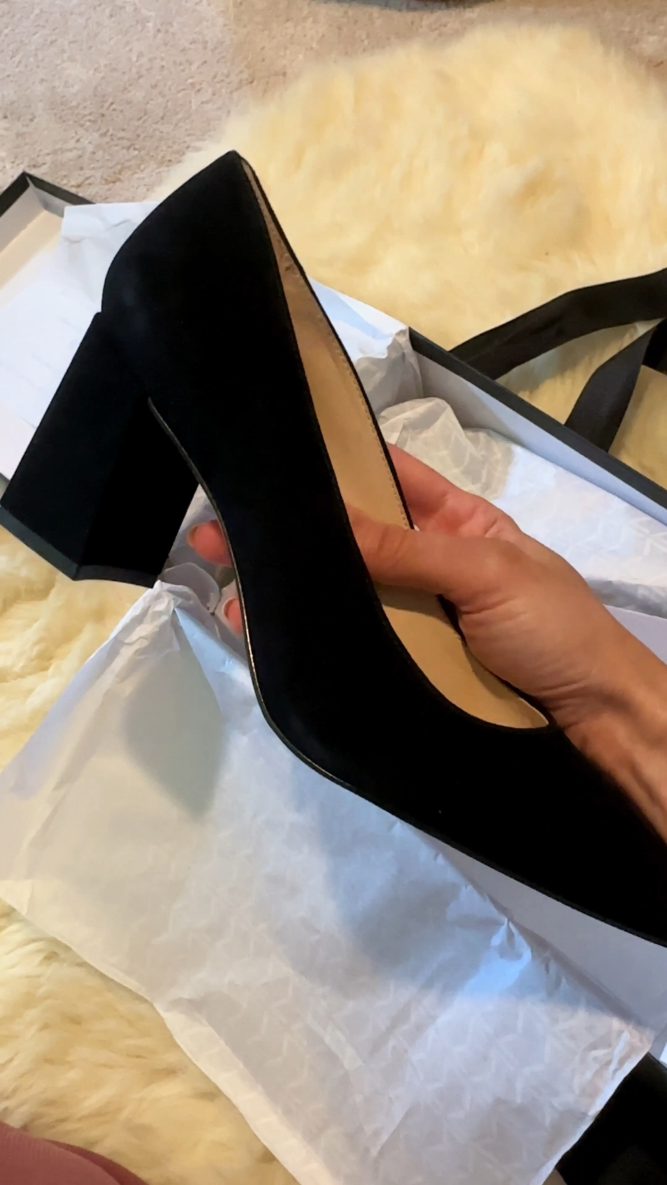 Best pair of heels from the #nsale! Always love Marc Fisher because they are so comfy. These have a squared toe with rounded edges. Run TTS. 



#LTKxNSale #LTKshoecrush #LTKSeasonal