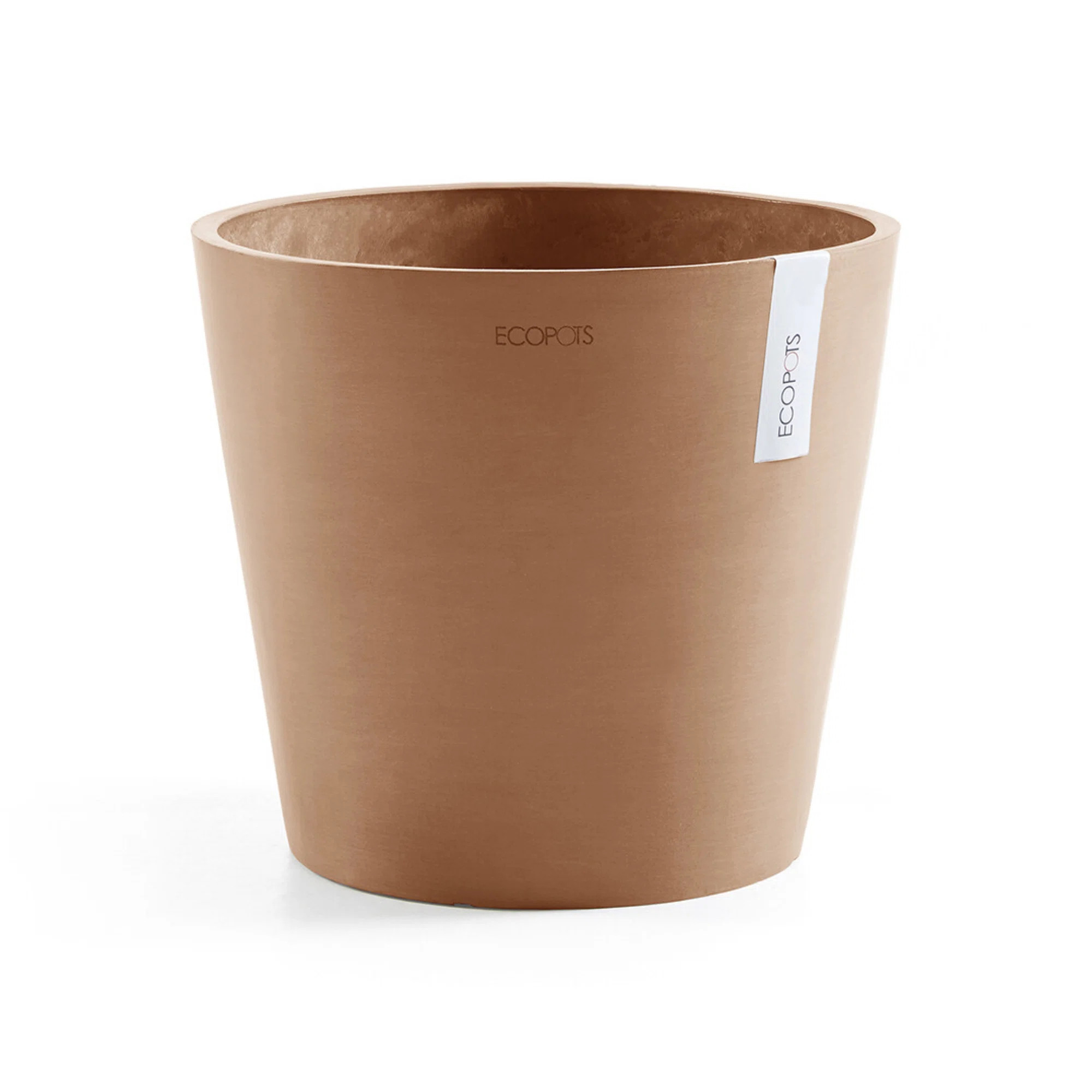 Ecopots Indoor/Outdoor Modern Round Recycled Plastic Planter Flower Pot & Reviews | Wayfair | Wayfair North America