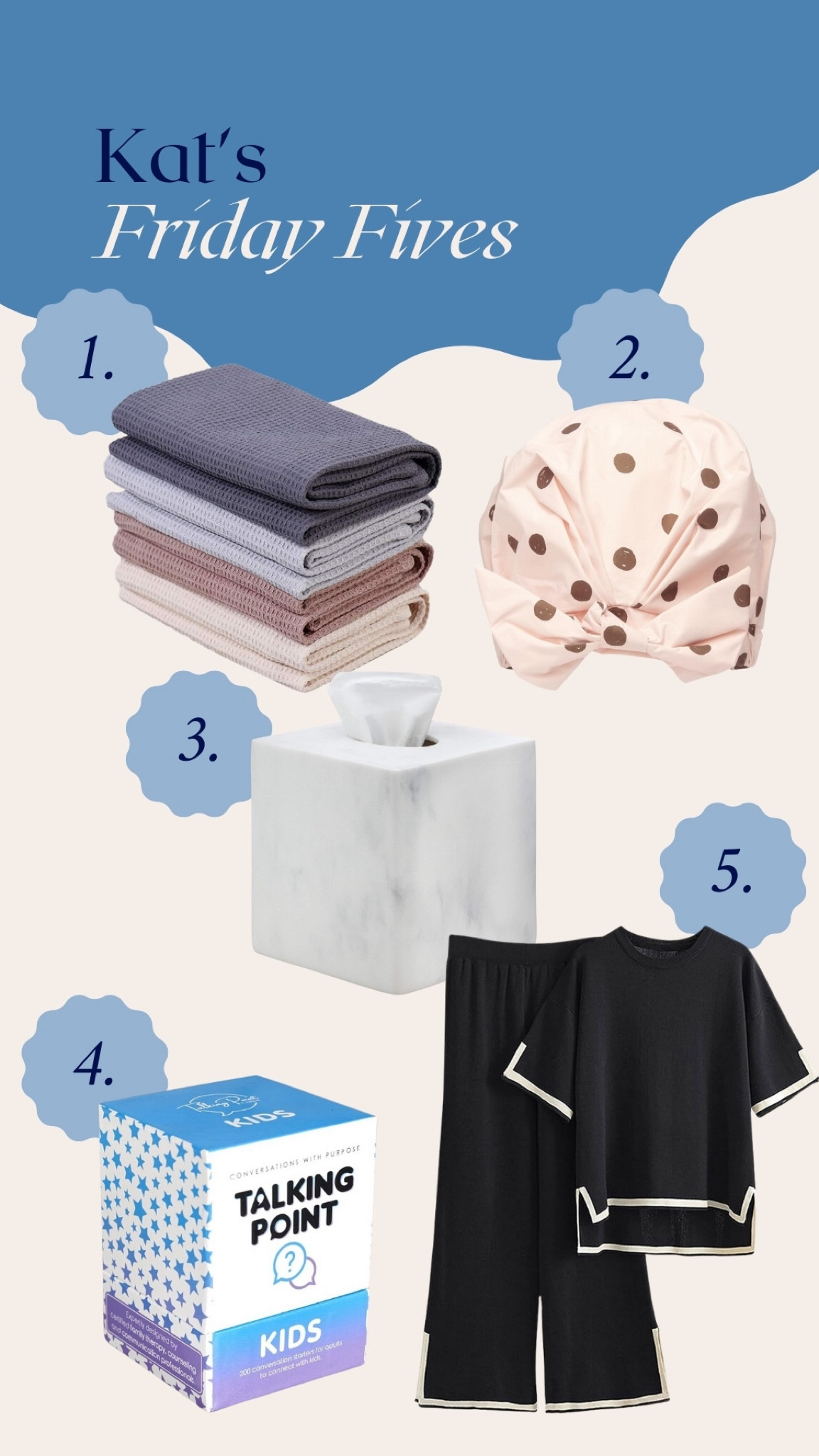 This week’s Friday Fives5️⃣

#LTKhome #LTKstyletip #LTKfindsunder100