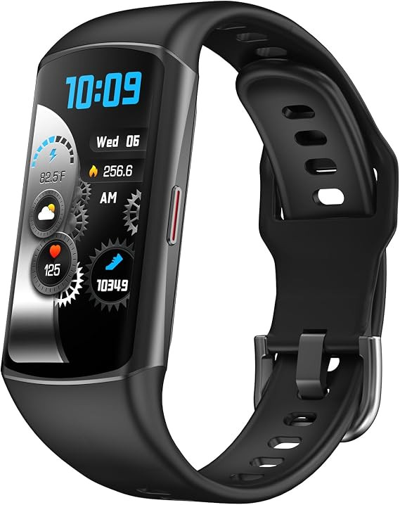 Smart Watch Fitness Tracker with 24/7 Heart Rate, Blood Oxygen Blood Pressure Monitor Sleep Track... | Amazon (US)