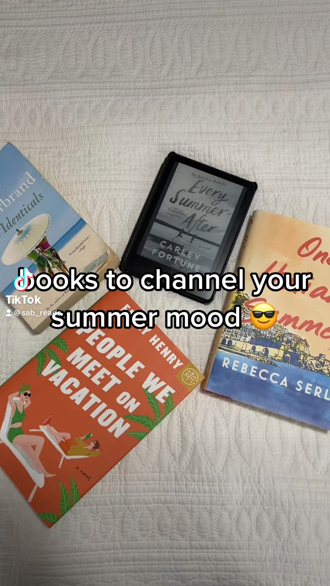 Summer book recs