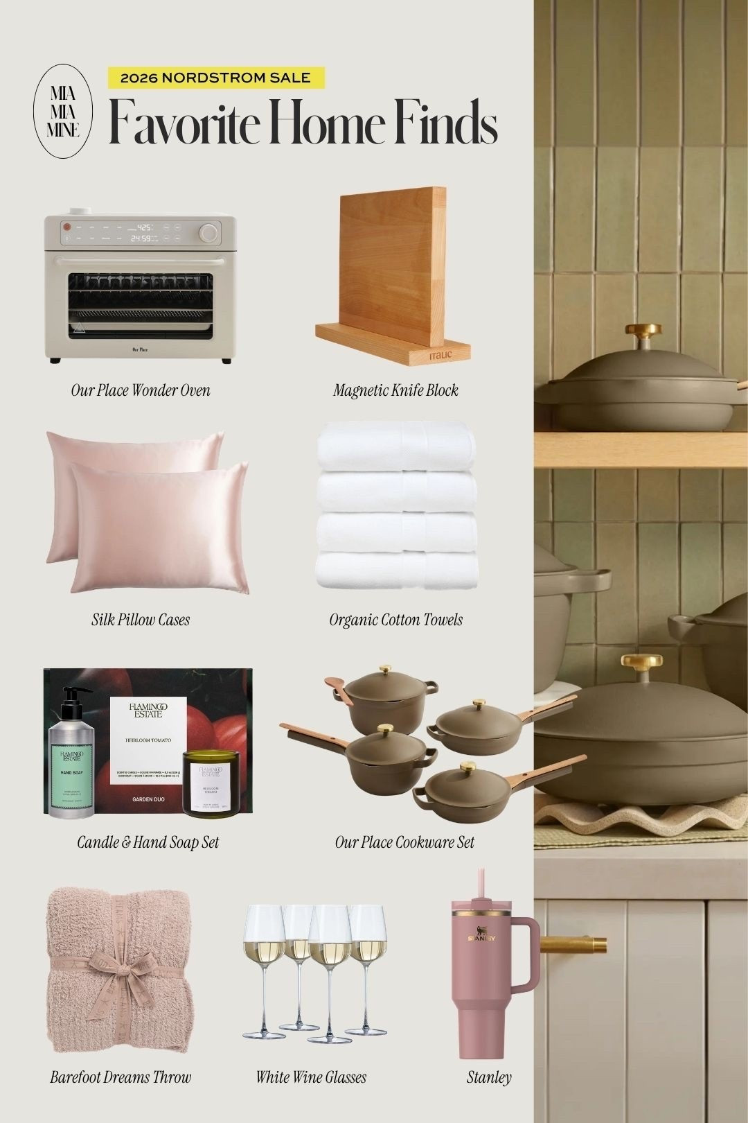 Here’s what’s worth buying from the Nordstrom anniversary sale this year! 
NSALE 2026 finds
Save on our place pans, satin pillowcases, barefoot dreams, Stanley and more

#LTKSaleAlert #LTKmomlife #LTKHome