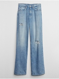 High Rise Wide-Leg Jeans | Gap Factory