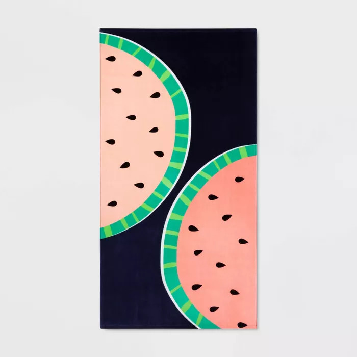 Watermelon Beach Towel - Sun Squad™ | Target