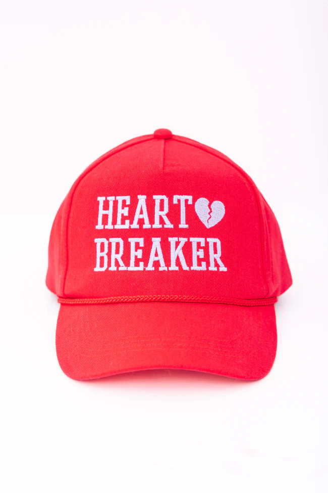Heart Breaker Trucker Hat | Pink Lily