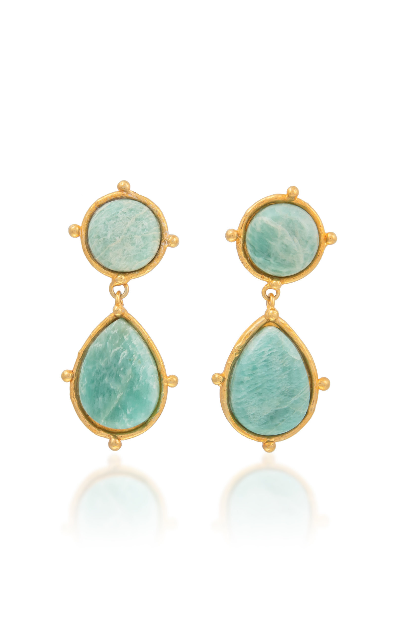 Sylvia Toledano - 2 pierres dots earrings - Blue - OS - Moda Operandi - Gifts For Her | Moda Operandi (Global)