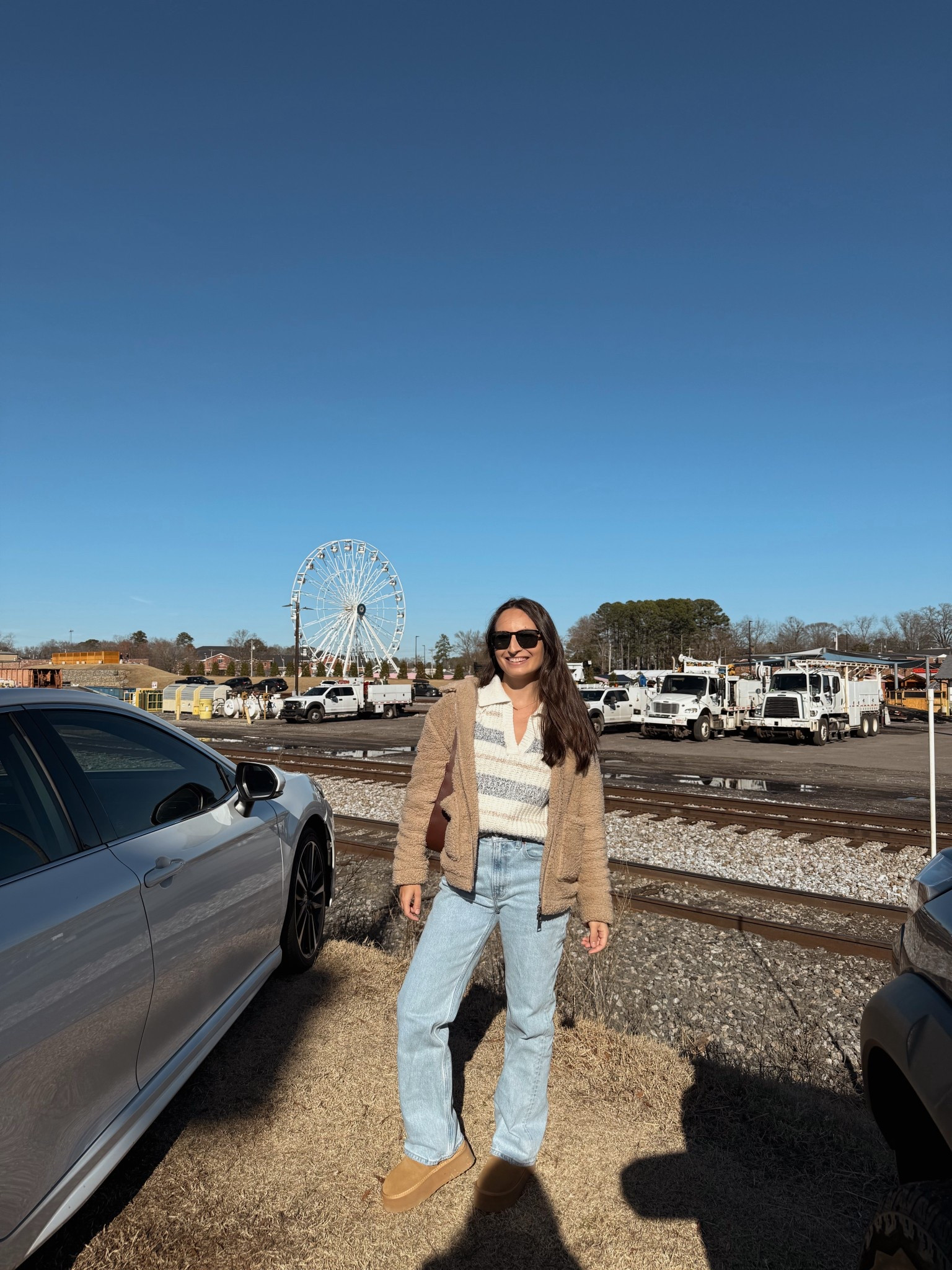 Jacket - XS,
Target sweater - CS,
Jeans - 24 short

-

Target finds, Abercrombie style, amazon jacket

#LTKGiftGuide #LTKootd #LTKHoliday