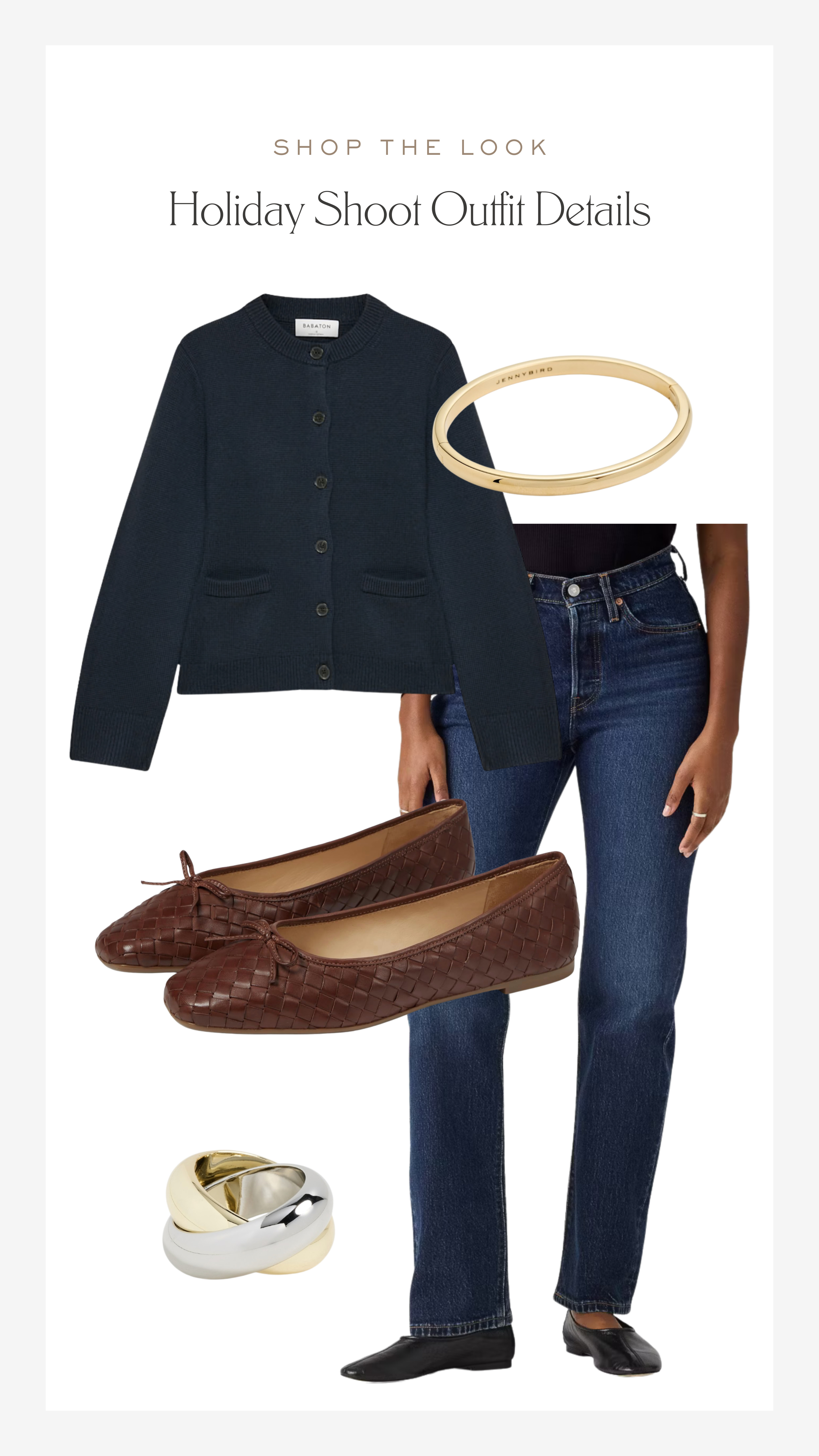 Holiday Shoot Outfit Details 

 