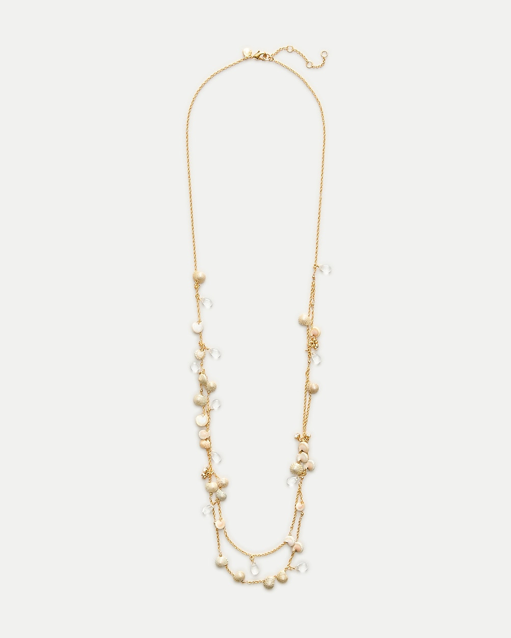 Layered shell chain necklace | J. Crew US