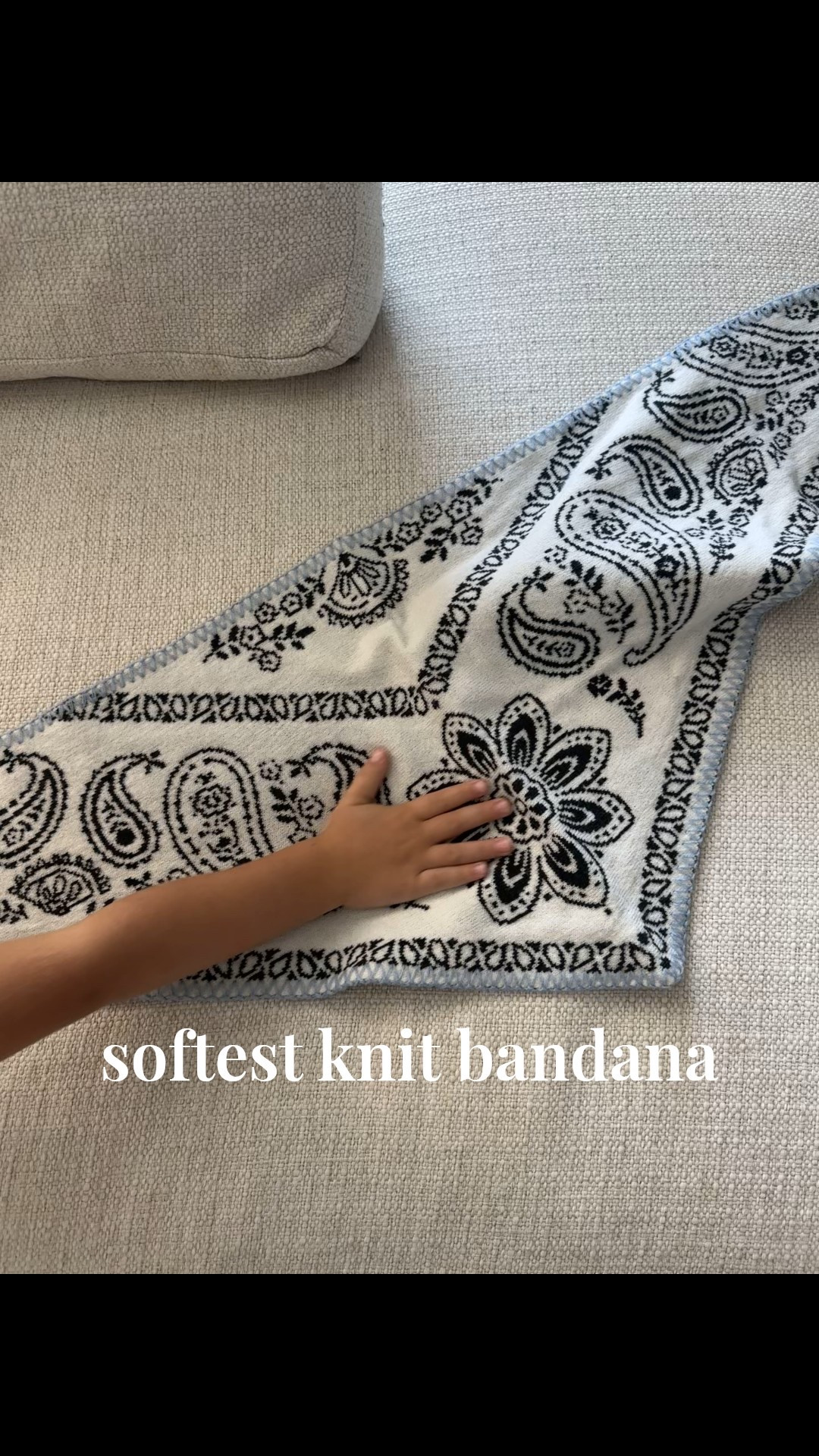 Cutest and soft + cozy bandana from free people! Obsessed with it and can’t wait to style it this fall and winter!

#LTKFindsUnder50 #LTKSeasonal #LTKStyleTip