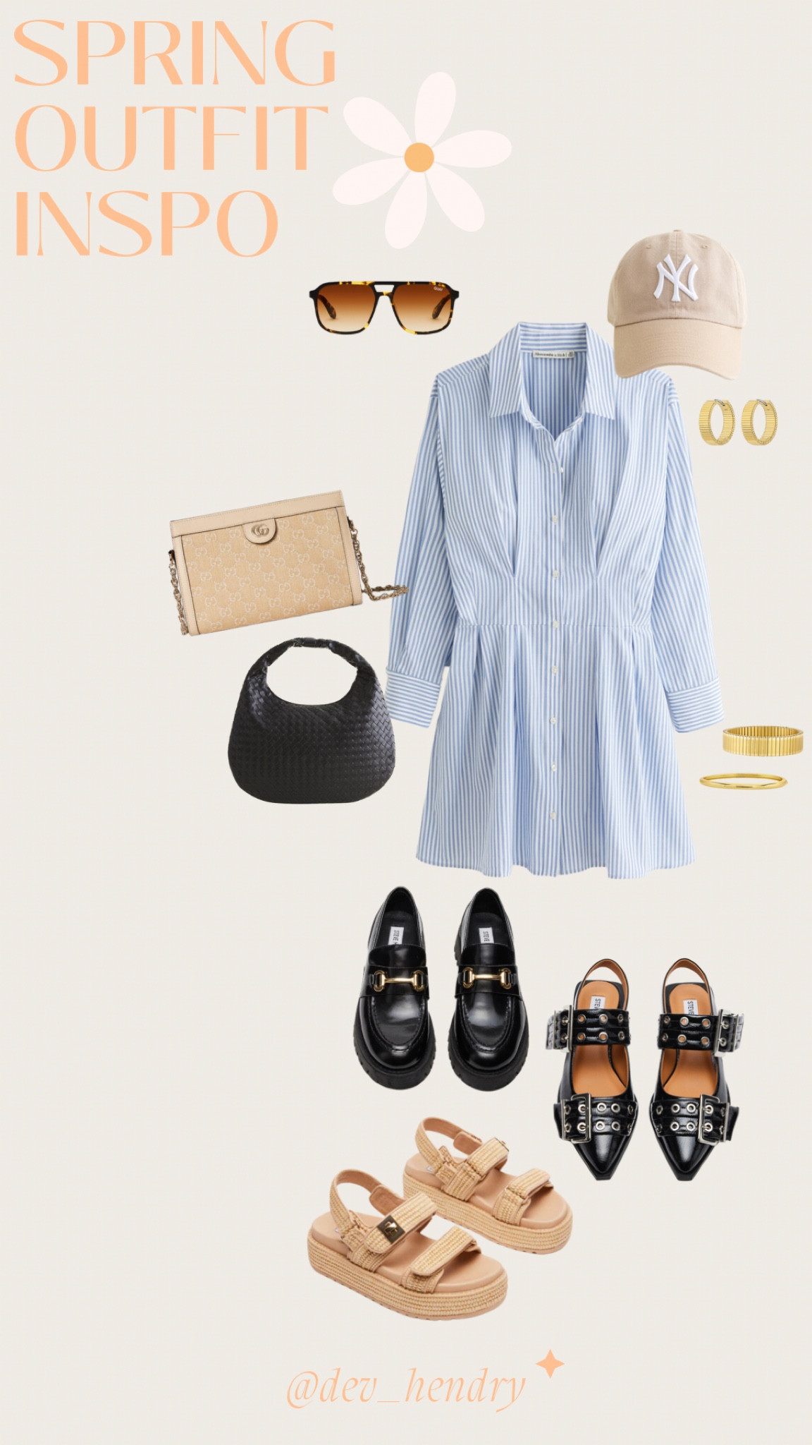 SPRING OUTFIT INSPO 🌼 check out Abercrombie’s Spring Sale to get this super cute & versatile dress that you can dress up or down!! 

#LTKSpringSale