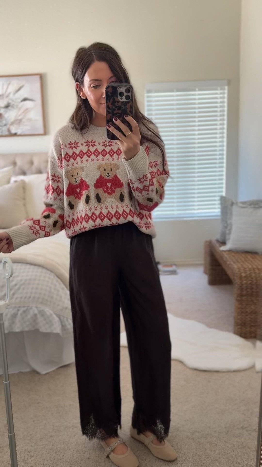 New Walmart bear Christmas sweater😍
Medium
Xs in lace trim pants

#LTKSaleAlert #LTKSeasonal #LTKmomlife