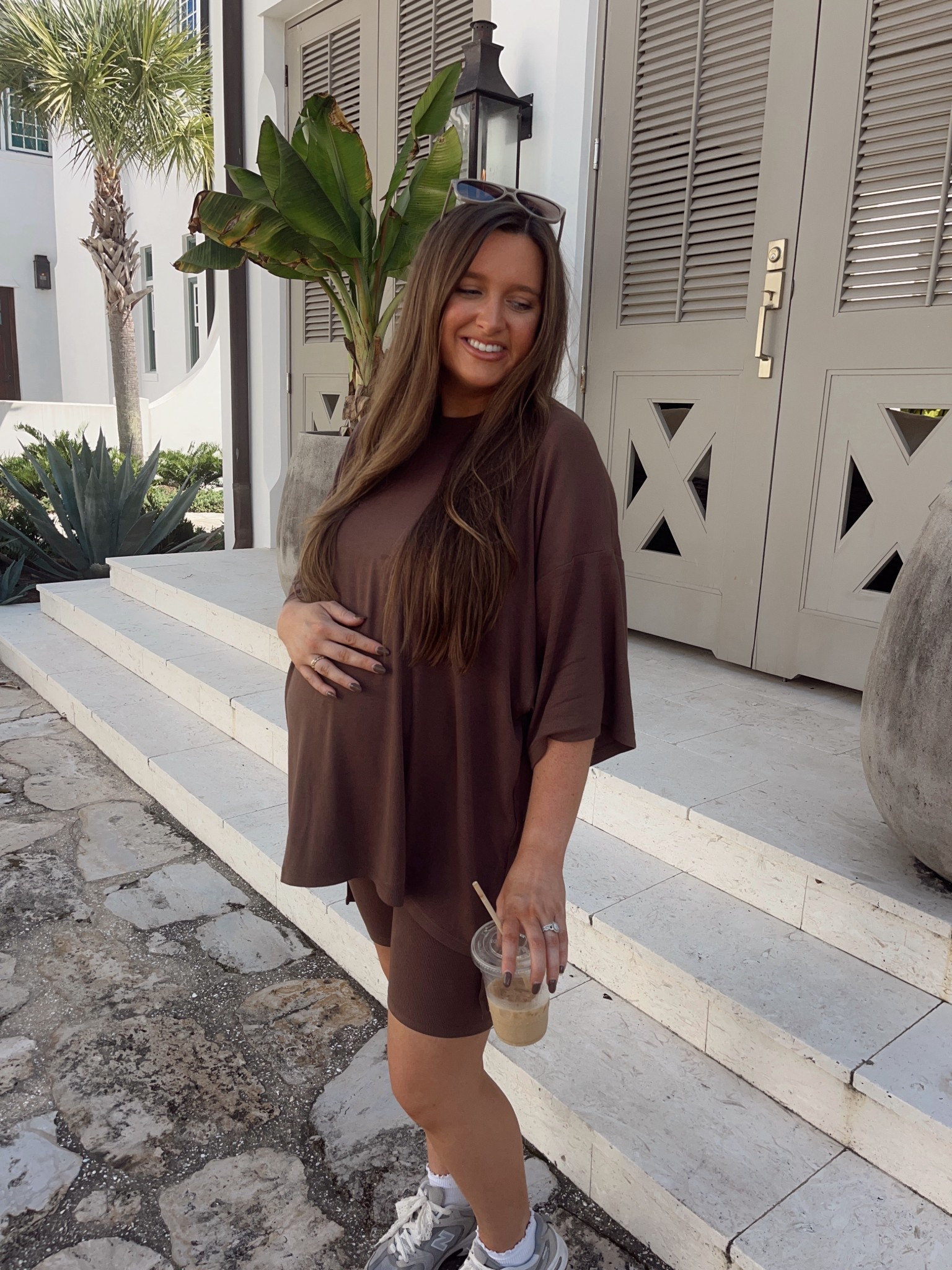 the coziest two piece bump set! 🫶🏼🤍

#LTKBump