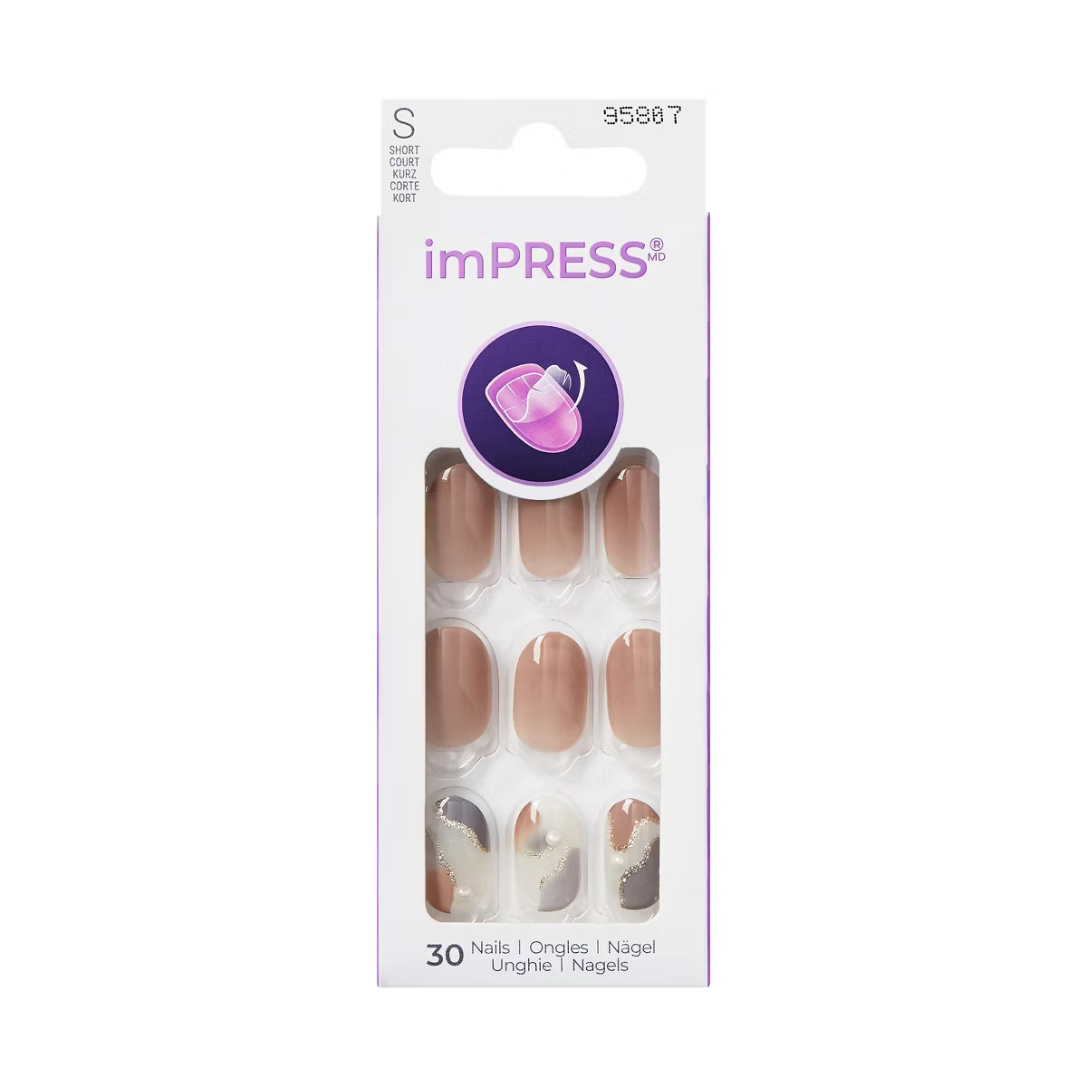 imPRESS Press-On Manicure Fake Nails - Wake Up - 33ct | Target