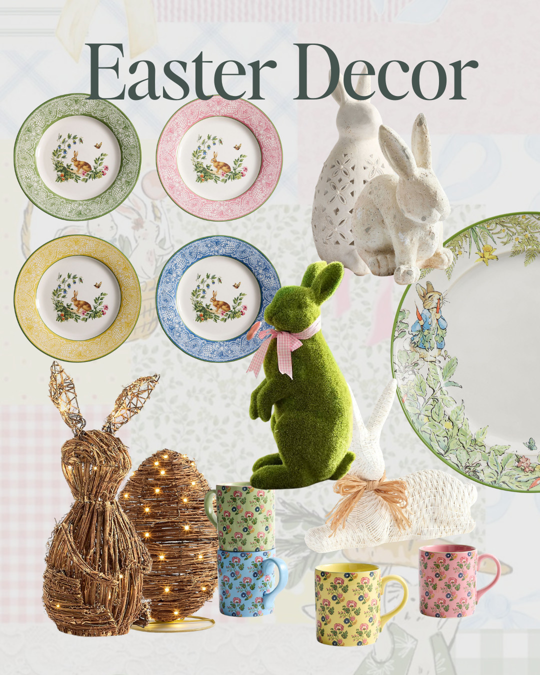 easter decor im loving at the moment -- lots of these are on sale! 

 #LTKSpringSale