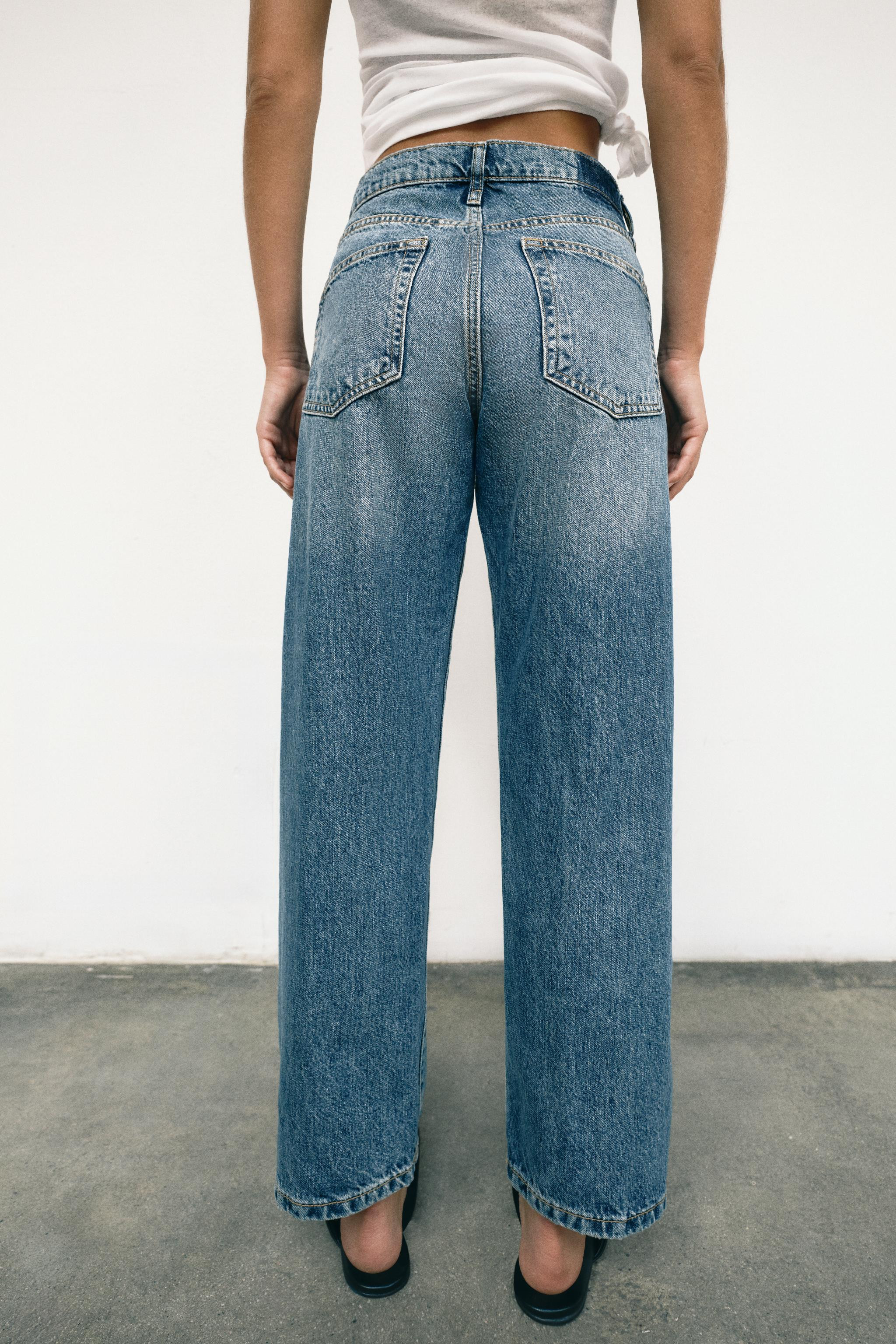 Z1975 MID-RISE CROPPED JEANS | Zara US