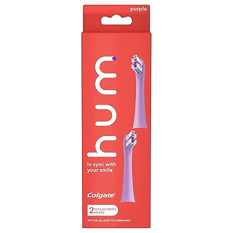 Colgate hum Replacement Heads, hum Toothbrush Heads with Floss Tip Bristles for Smart Toothbrush,... | Amazon (US)