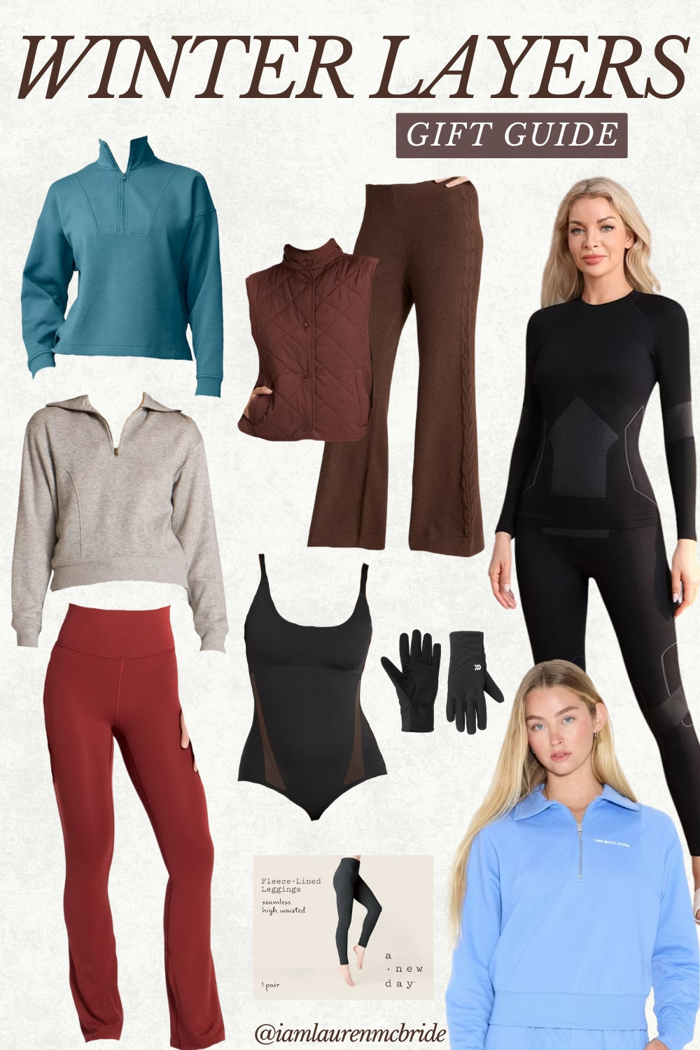 Holiday Gift Guide: Winter layers
perfect for someone that skis or is outside a lot in the cold!  

 #LTKGiftGuide #LTKActive #LTKFindsUnder100