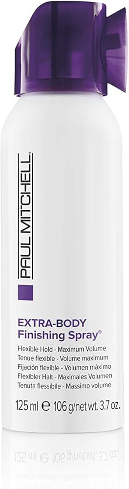 Paul Mitchell Extra-Body Finishing Spray, Flexible Hold, Maximum Volume, For Fine Hair, 3.7 oz | Amazon (US)