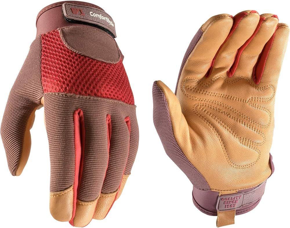 Wells Lamont womens 7872 Women s Work Gloves, Red, Medium Pack of 1 US | Amazon (US)