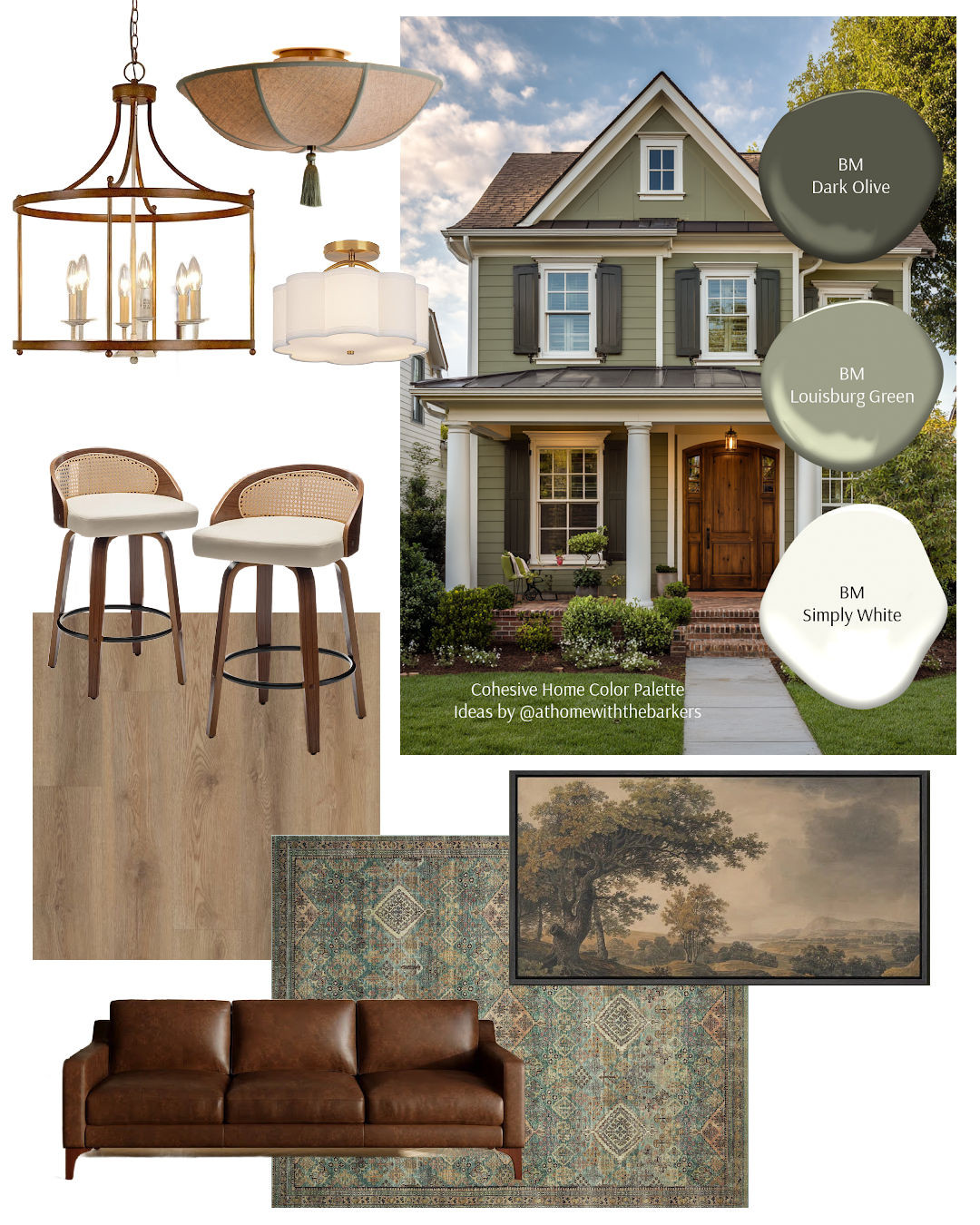 DIY home decorating and paint color palette, interior and exterior 

 

#LTKHome