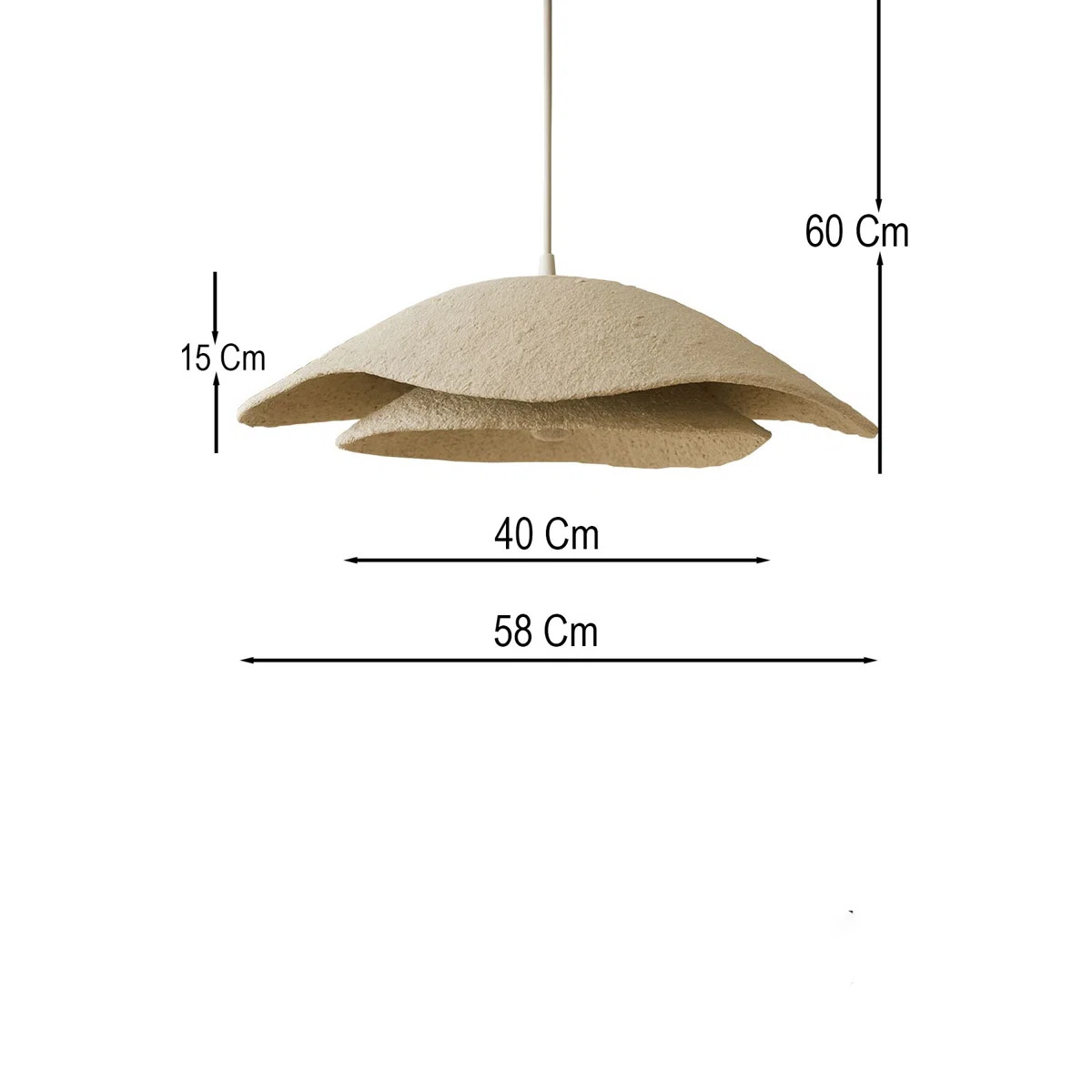 Elegant Adjustable Chandelier, Cream & White, Metal Body, \u00d822.8 x 5.9 inches | Height: 7.9 -... | Wayfair North America
