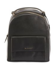 Leather Dome Front Flap Pocket Backpack | Marshalls