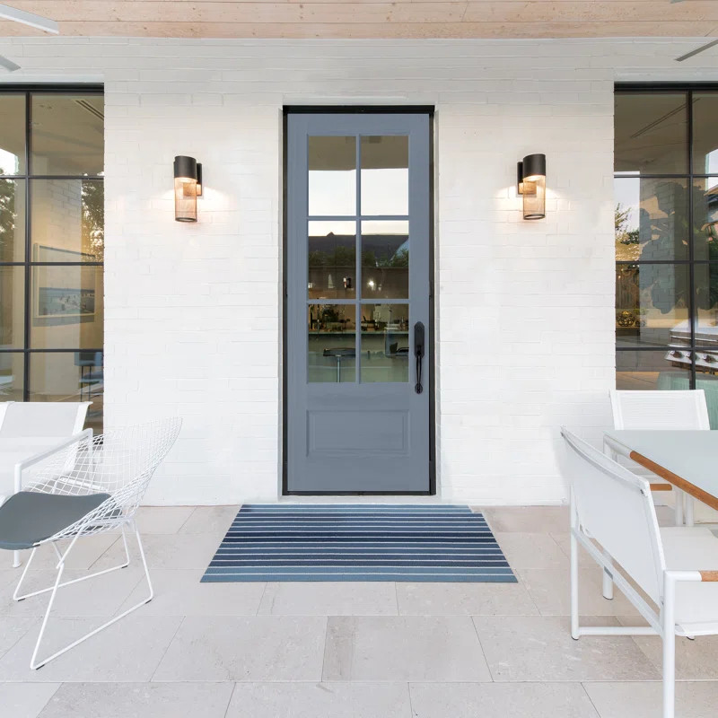 Prestige Entries Unfinished Veneered Mahogany Prehung Front Entry Door by Prestige Door & Reviews... | Wayfair North America