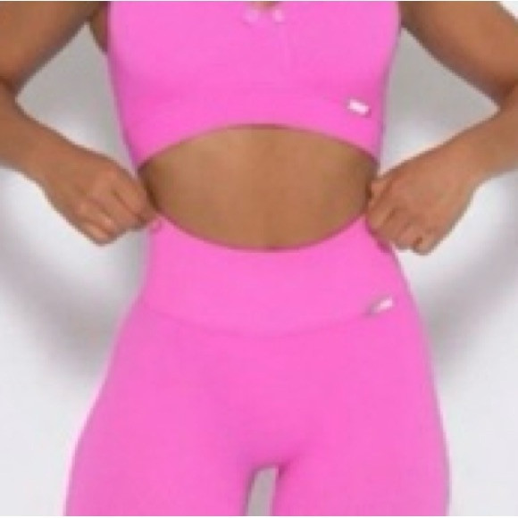 Bombshell Sportswear seamless shorts hot pink XS | Poshmark