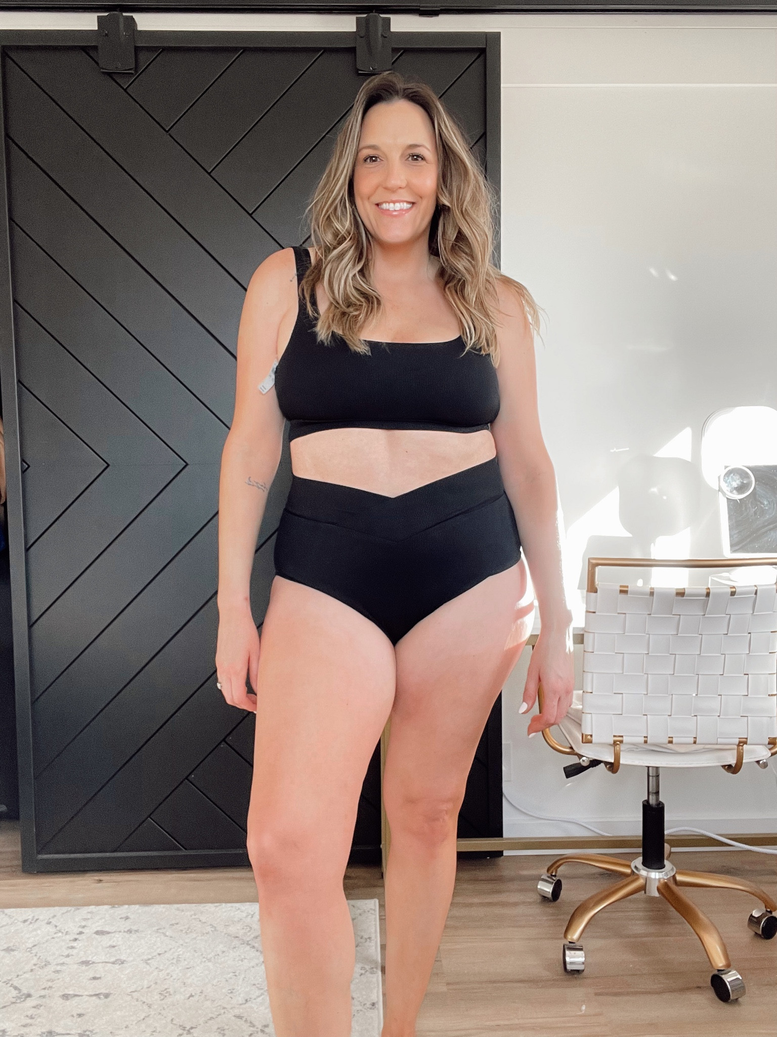 Wearing XL in both- I’m 5’9 and 190 lbs

https://liketk.it/41SMT

#LTKunder50 #LTKswim #LTKU