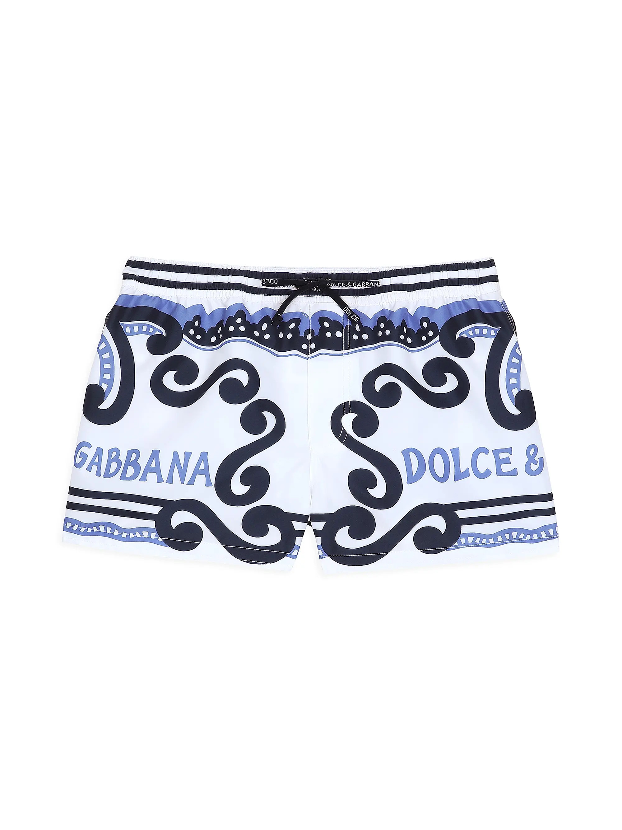 Little Boy's & Boy's Marina Logo Swim Trunks | Saks Fifth Avenue