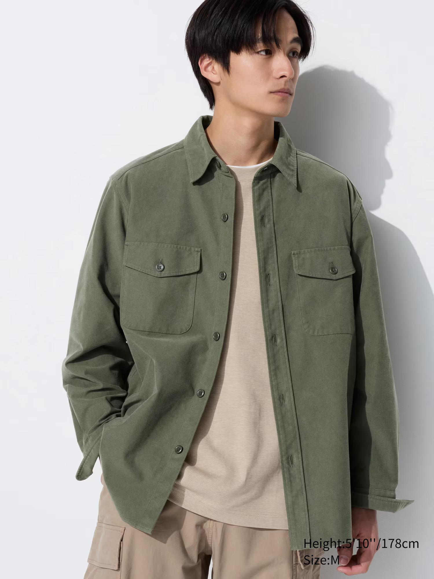 Jersey Overshirt | UNIQLO (US)