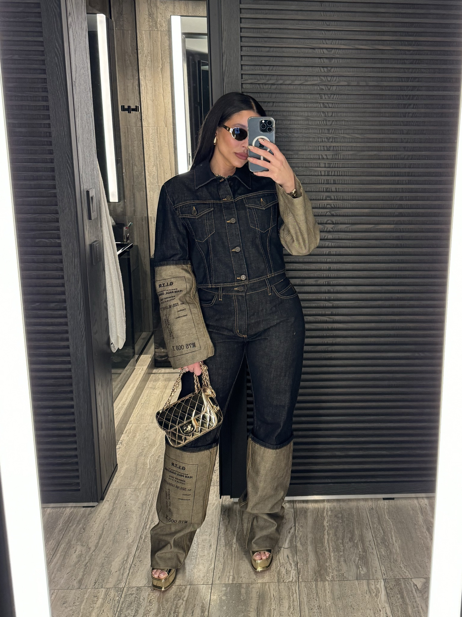 The perfect twist on a Canadian tuxedo🙌🏽

#LTKstyletip