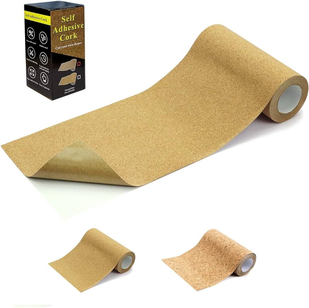 Enjoy Myself Self Adheive Cork Sheets Sticker Paper, Smart Decal Cork Liner for Cricut/Silhouette... | Amazon (US)
