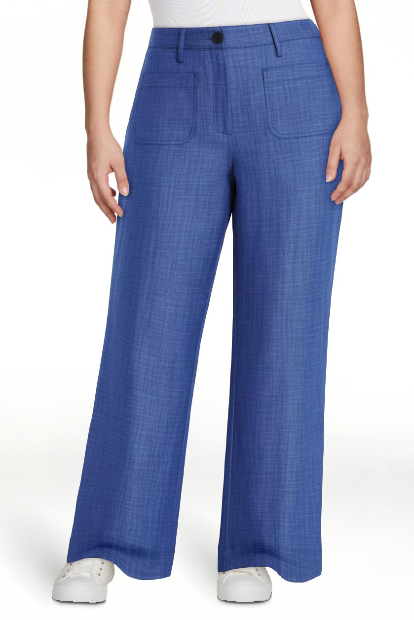 Free Assembly Women's High Rise Cropped Patch Pocket Pant, Sizes XS-XXL | Walmart (US)