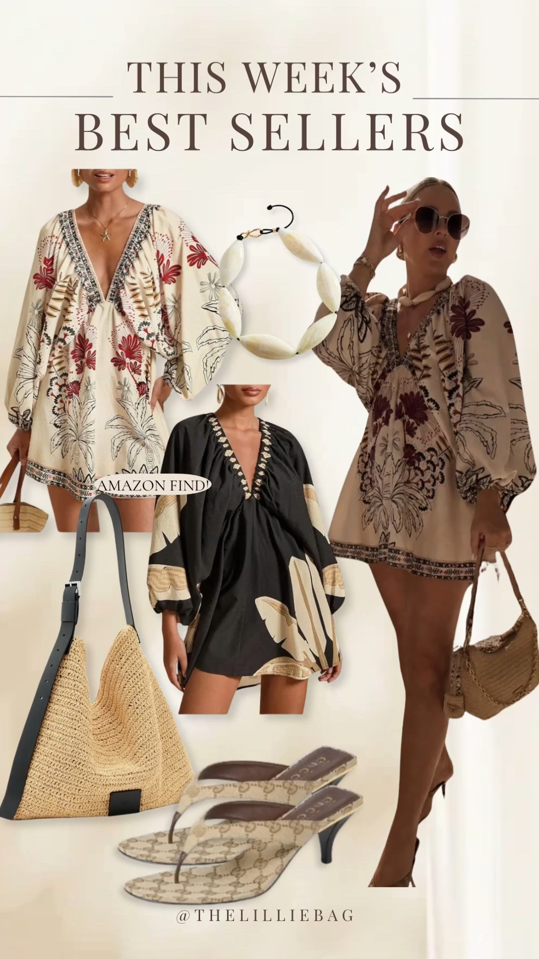 OOTN- I did small. New prints added! This dress went viral on my store front! ✨


Summer dress. Dress. Resort wear. Beach. Vacation. Gucci. Sandals.

#LTKgrwm #LTKootd