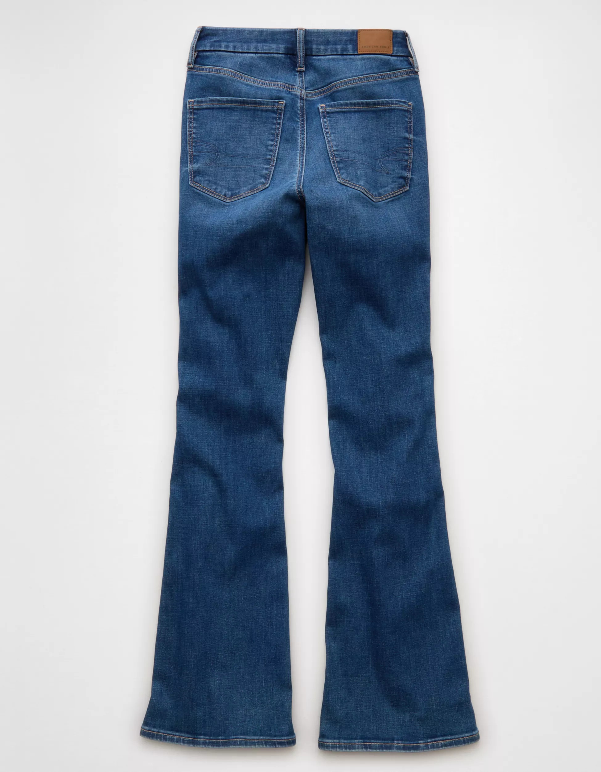 AE Next Level Curvy Super High-Waisted Flare Jean | American Eagle Outfitters (US & CA)