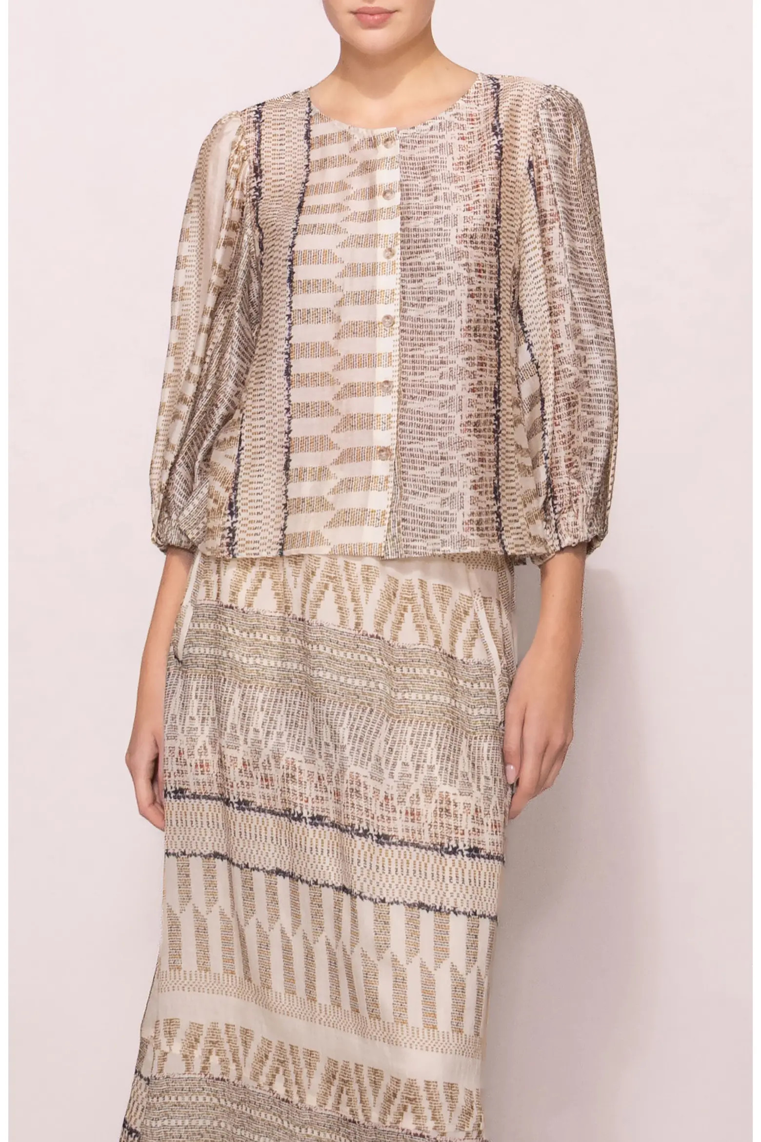 Puff Sleeve Button-Up Shirt (Women) | Nordstrom | Nordstrom