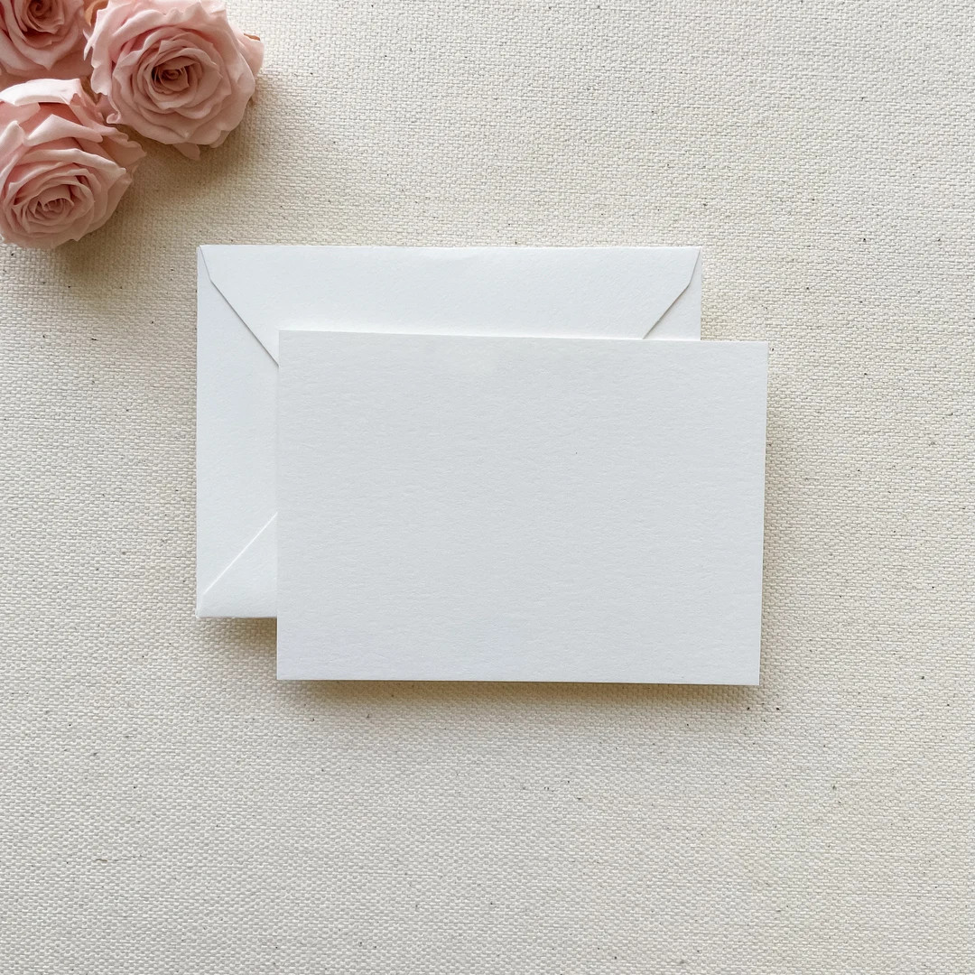 Blank Mini Enclosure Cards Mini Note Cards Optional Mini - Etsy | Etsy (US)