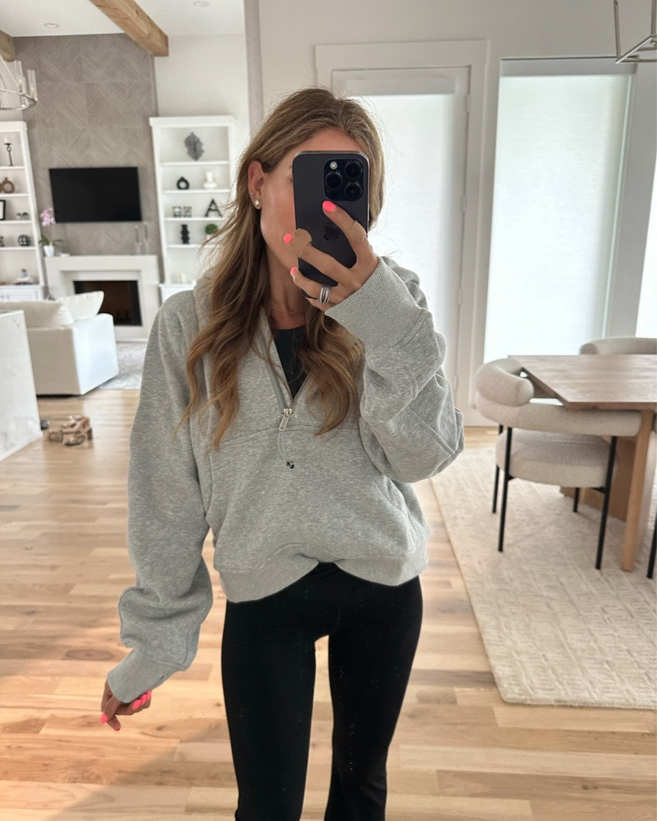 Speedo Unisex-Adult Sweatshirt Quarter Zip Pull Over Team Warm Up