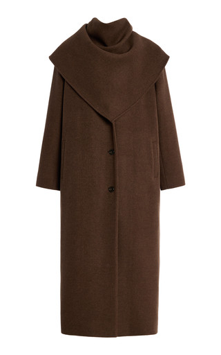 Clooney Oversized Wool-Blend Coat | Moda Operandi (Global)