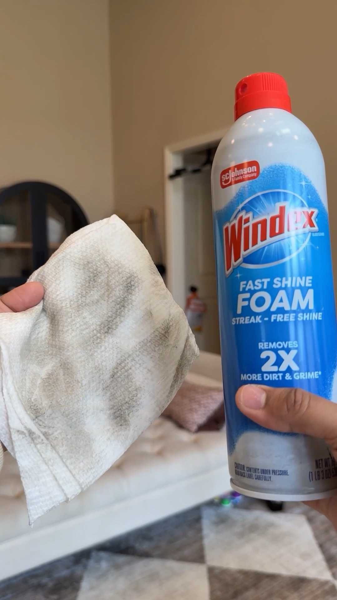 Simplifying the routine with a single product that actually delivers. This foam makes achieving a streak-free shine on glass and mirrored surfaces completely effortless. ￼

#LTKmomlife #LTKselfcare #LTKHome
