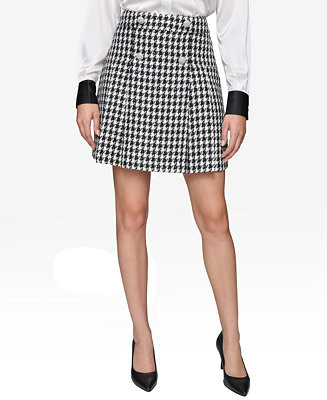 Women's Houndstooth Miniskirt | Macy's