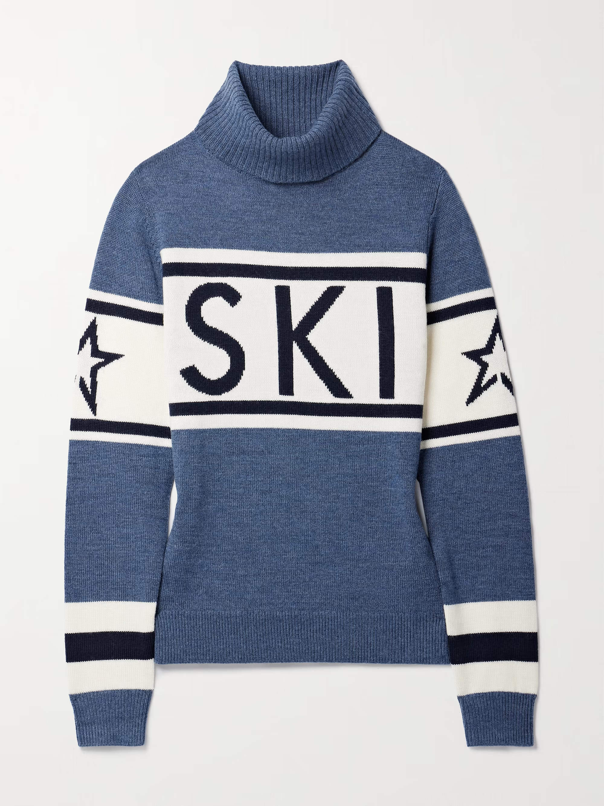 Schild intarsia merino wool turtleneck sweater | NET-A-PORTER (US)