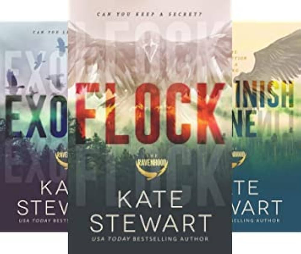 The Ravenhood Flock 3 Books Collection Set By Kate Stewart ( Flock , Exodus , The Finish Line: Th... | Amazon (US)